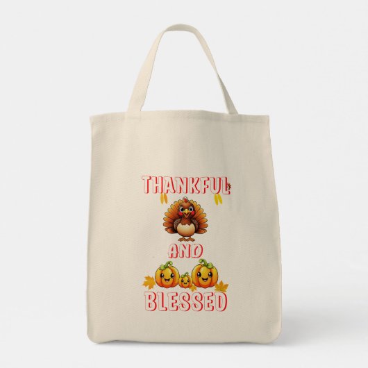 Dankbaar Gezegend 23 US Maple November Thanksgivin Tote Bag (Achterkant)