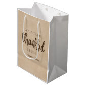 Dankbaar Gezegend Bruin Medium Cadeauzakje