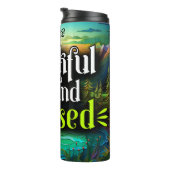 Dankbaar, gezegend, de sereniteit van Natuur Thermosbeker (Geroteerd rechts)