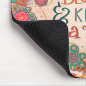 dankbaar gezegend een puinhoop Quote Inspirivity Muismat (Hoek)