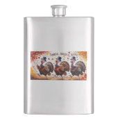 Dankbaar Gezegend Gelukkig Thanksgiving Flacon (Voorkant)