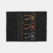 Dankbaar Gezegend Gods Getrouwe Christenen Fleece Deken (Voorkant (Horizontaal))