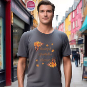 Dankbaar Gezegend Herfst Bladeren T-shirt