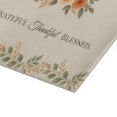 Dankbaar Gezegend Herfst Bloemstuk Snijplank (Hoek)