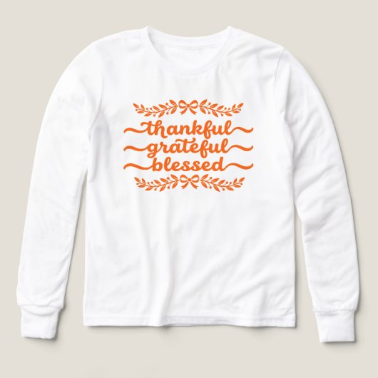 Dankbaar Gezegend Thanksgiving (Voorkant)