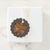 Dankbaar & Gezegend Thanksgiving Cadeautags Bedankjes Labels (In situ)