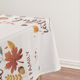 Dankbaar Gezegend Thanksgiving Herfst Tafelkleed