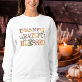 Dankbaar Gezegend Thanksgiving T-shirt