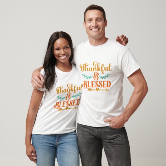 Dankbaar & Gezegend - Thanksgiving T-shirt (Unisex)