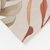 Dankbaar Grategul Gezegend Bloemen Thanksgiving Fleece Deken (Hoek)