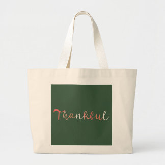 dankbaar grote tote bag