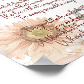 Dankbaar hart gedicht poster (Hoek)