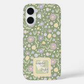 Dankbaar Hart Joyful Leven Bloemige Phonehoesje Case-Mate iPhone Case (Achterkant)