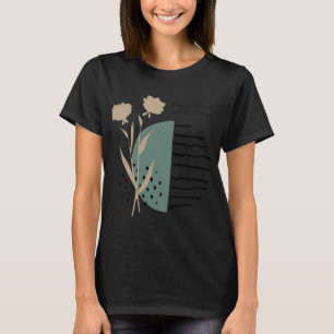 Dankbaar Hart Overvloed Binnen Gewoon Dankbaar Bl T-shirt