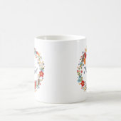 Dankbaar Herfst krans Mok Thanksgiving Gift (Center)