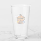 Dankbaar Herfst Pompoenen Ontwerp Glas (Achterkant)
