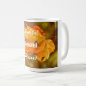 Dankbaar Herfst Thanksgiving Mok (Voorkant rechts)