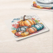 dankbaar kartonnen onderzetters (Schuin)