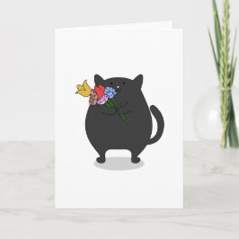 Dankbaar Kat Bedankkaart