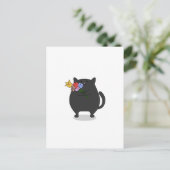 Dankbaar Kat Briefkaart (Staand voorkant)