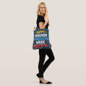 Dankbaar Kleurrijk Schoolontwerp Tote Bag (Op model)