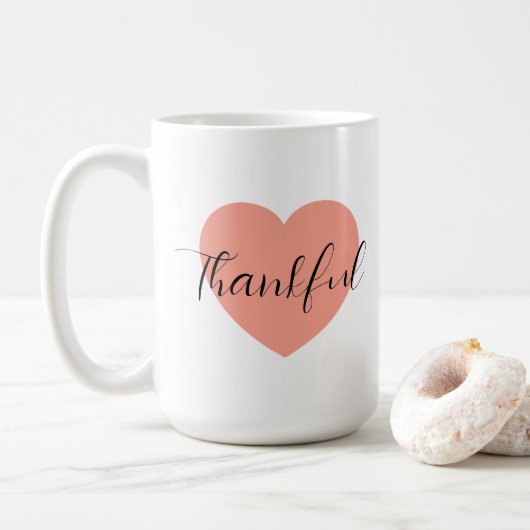 Dankbaar  koffiemok (Met donut)