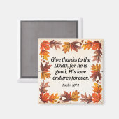 dankbaar magneet (Voorkant / Achterkant)