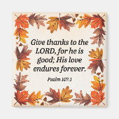 dankbaar magneet (Voorkant)