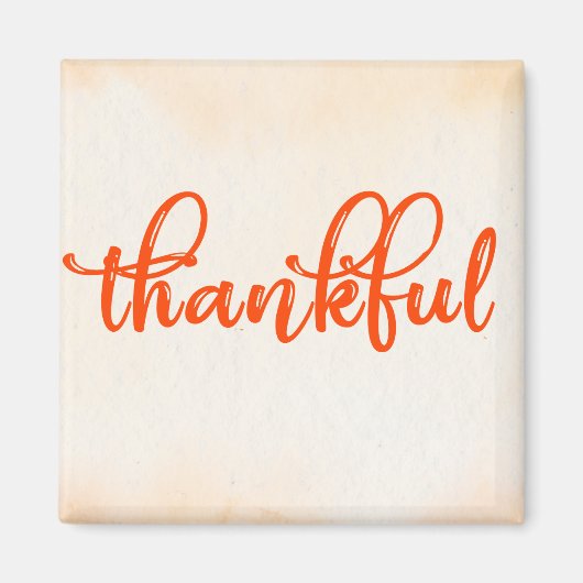 dankbaar magneet (Voorkant)