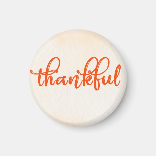 dankbaar magneet (Voorkant)