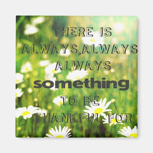 dankbaar magneet (Voorkant)