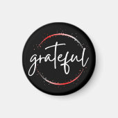 dankbaar magneet (Voorkant)