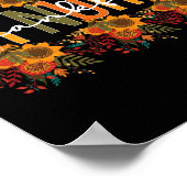 Dankbaar Noodverpleegkundige Thanksgiving ER Verpl Poster (Hoek)