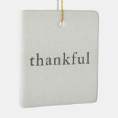 Dankbaar ons eerste huis keramisch ornament (Rechts)