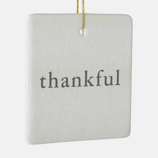 Dankbaar ons eerste huis keramisch ornament (Rechts)