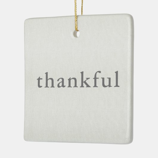 Dankbaar ons eerste huis keramisch ornament (Links)