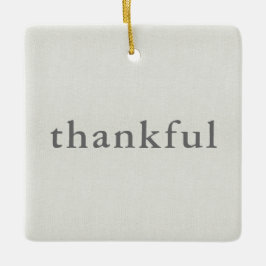 Dankbaar ons eerste huis keramisch ornament