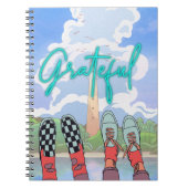 DANKBAAR, ONTSPAN TIJD NOTITIEBOEK (Voorkant)