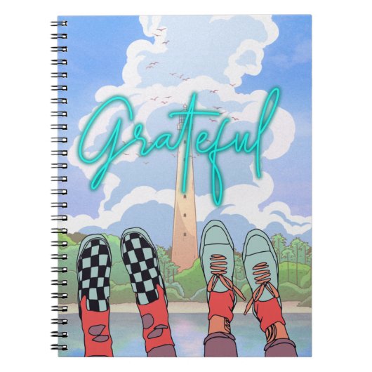 DANKBAAR, ONTSPAN TIJD NOTITIEBOEK (Voorkant)