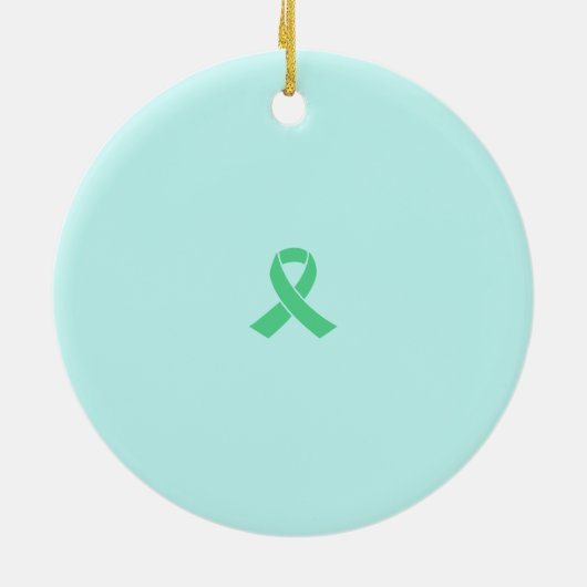 Dankbaar Retro Vibes Transplant Custom Keramisch Ornament (Achterkant)