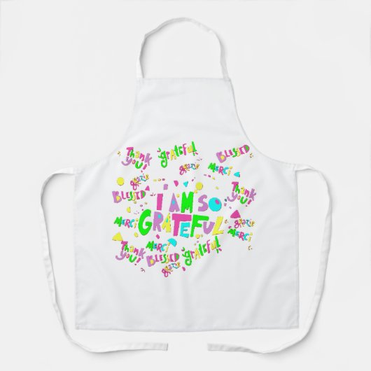 dankbaar schort (Voorkant)