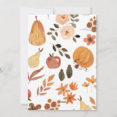 Dankbaar Schrift Herfst Botanicals Foto Thanksgivi Feestdagenkaart (Achterkant)