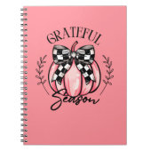 Dankbaar seizoen pompoen herfst notitieboek (Voorkant)