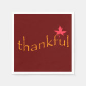 dankbaar servet (Voorkant)