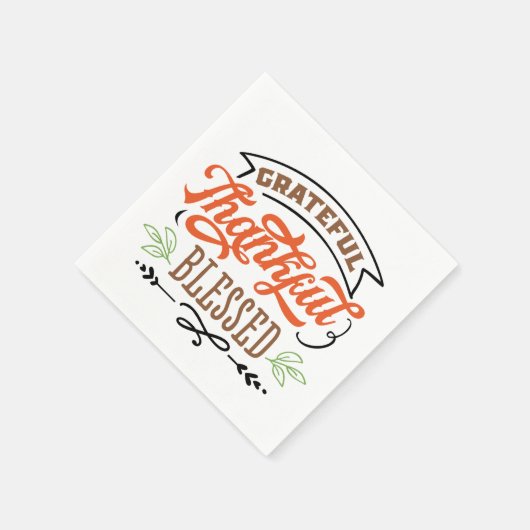 dankbaar servet (Hoek)