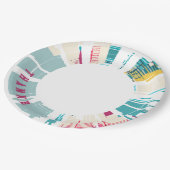 Dankbaar servies papieren bordje (Gekanteld)