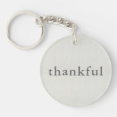 dankbaar sleutelhanger (Voorkant)
