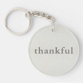 dankbaar sleutelhanger