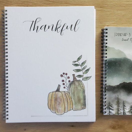 Dankbaar spiraal Notitieboek