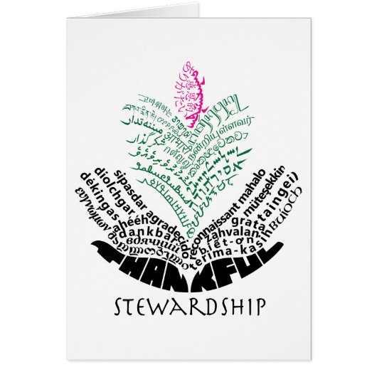 Dankbaar Stewardship Kaart - versie 3 (Voorkant)